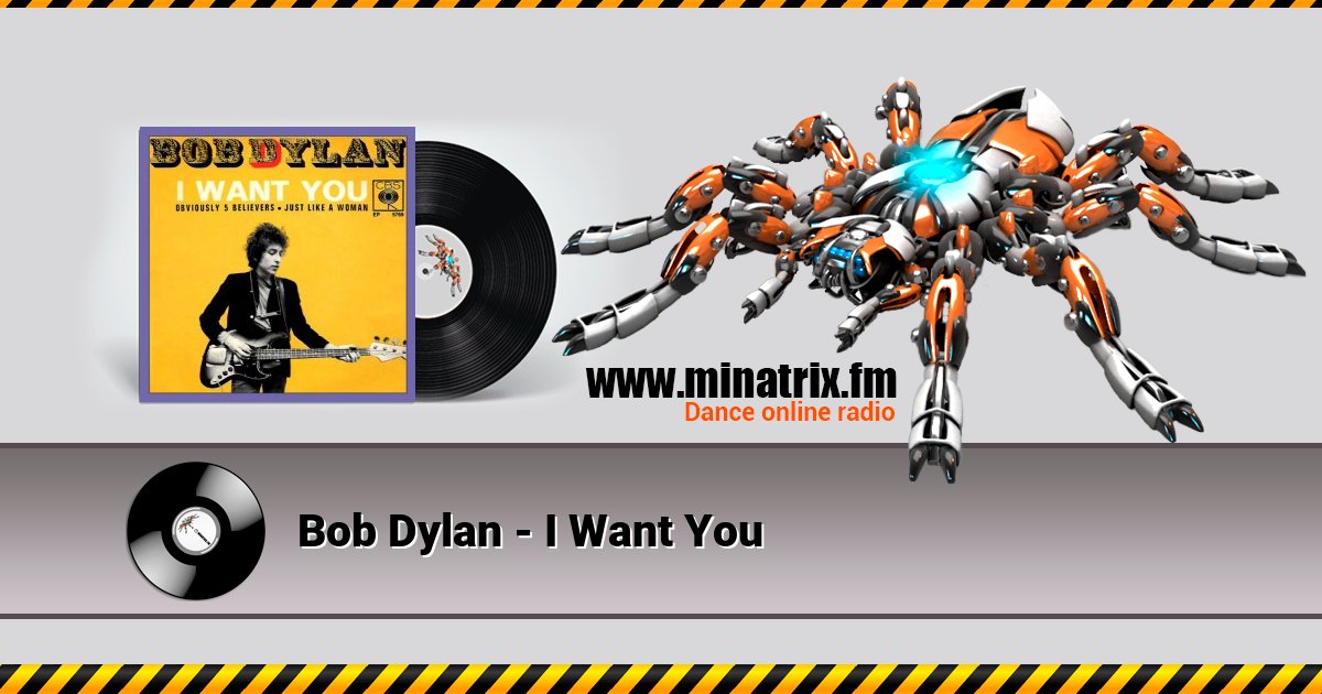 Bob Dylan - I Want You Listen online and download MP3