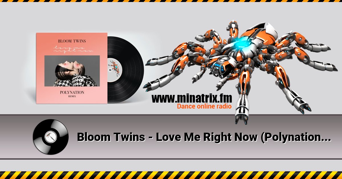 Bloom Twins - Love Me Right Now (Polynation Remix) Listen online and download MP3