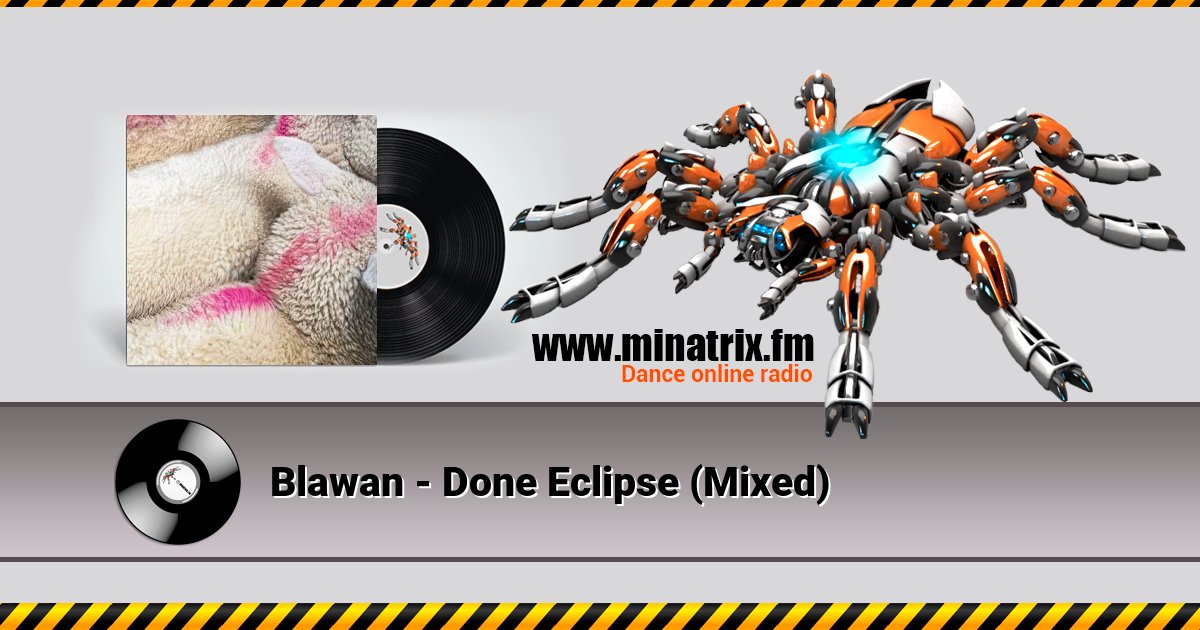 Blawan - Done Eclipse (Mixed) Blawan - Done Eclipse (Mixed) Listen online and download MP3