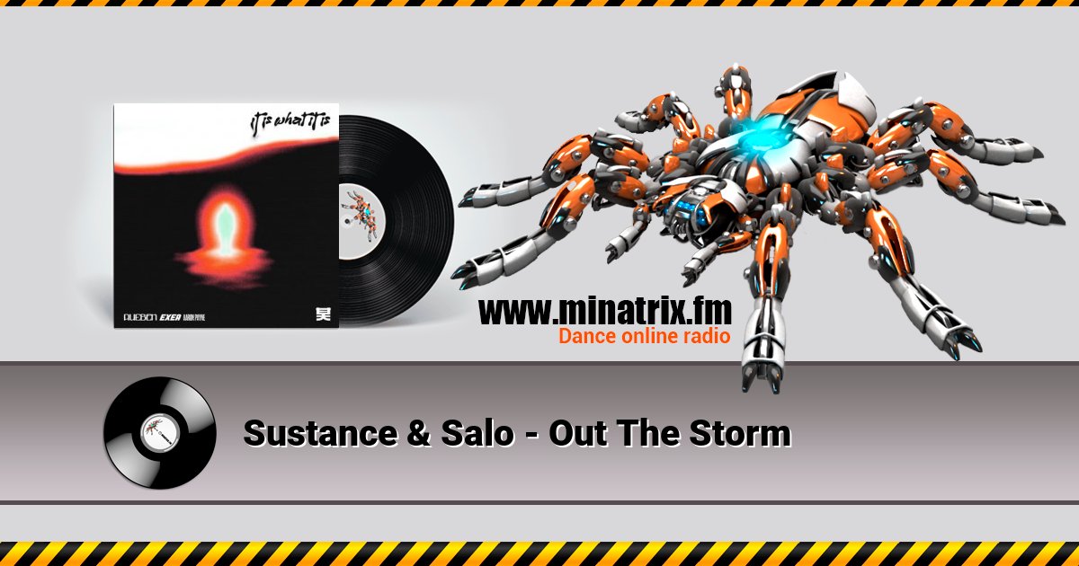Sustance & Salo - Out The Storm Listen online and download MP3
