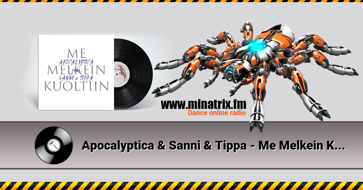 Apocalyptica & Sanni & Tippa - Me Melkein Kuoltiin Listen online and download MP3