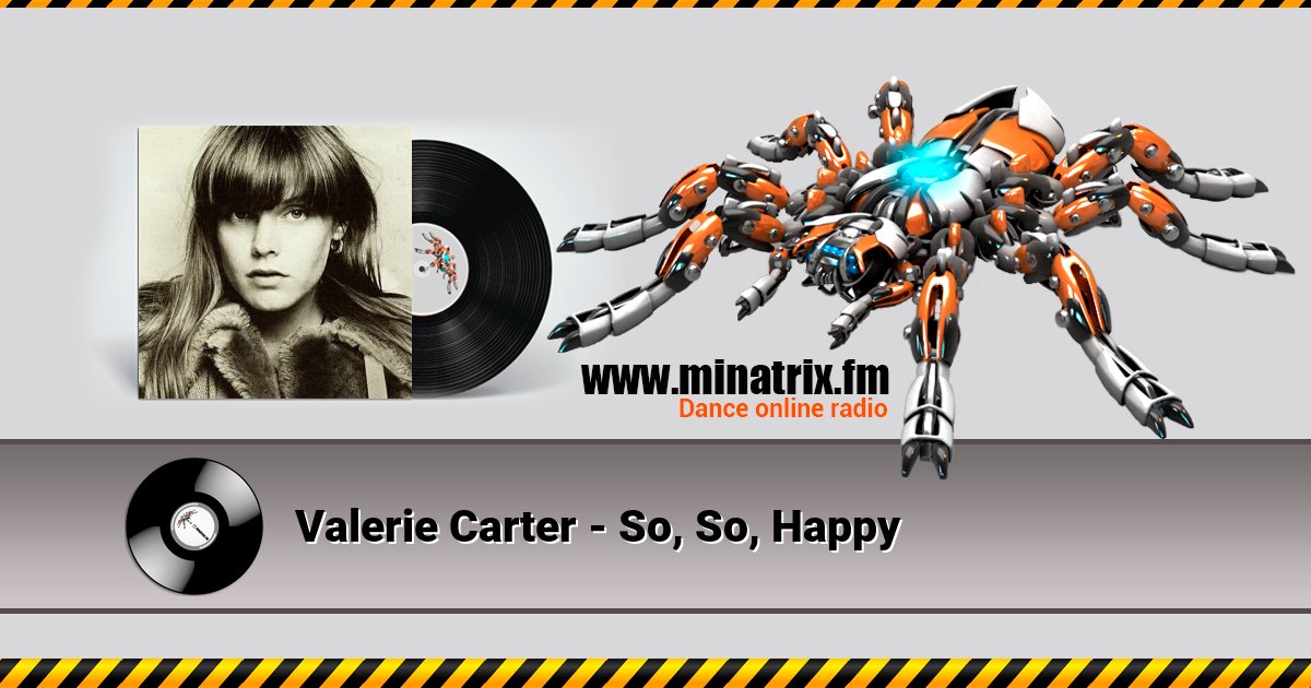 Valerie Carter - So, So, Happy Listen online and download MP3