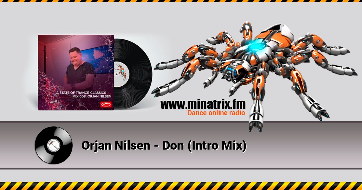 Orjan Nilsen - Don (Intro Mix) Listen online and download MP3