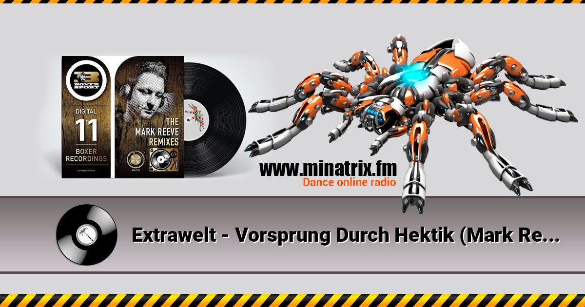 Extrawelt - Vorsprung Durch Hektik (Mark Reeve Mix) Extrawelt - Vorsprung Durch Hektik (Mark Reeve Mix) Listen online and download MP3