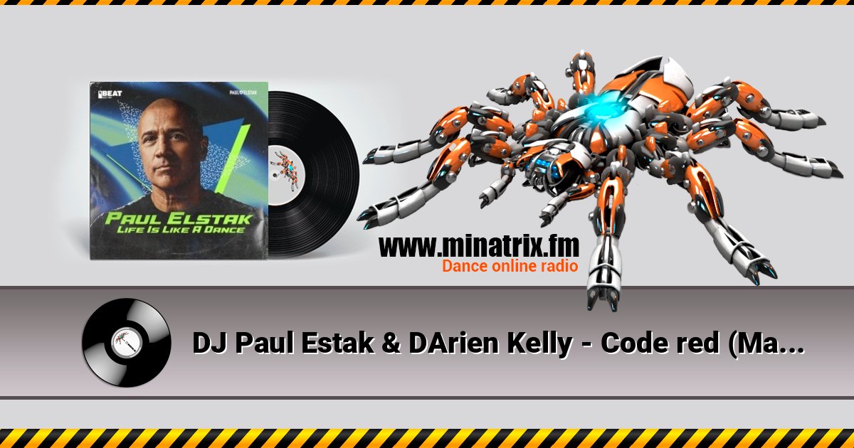 DJ Paul Estak & DArien Kelly - Code red (Mainframe remix) Listen online and download MP3