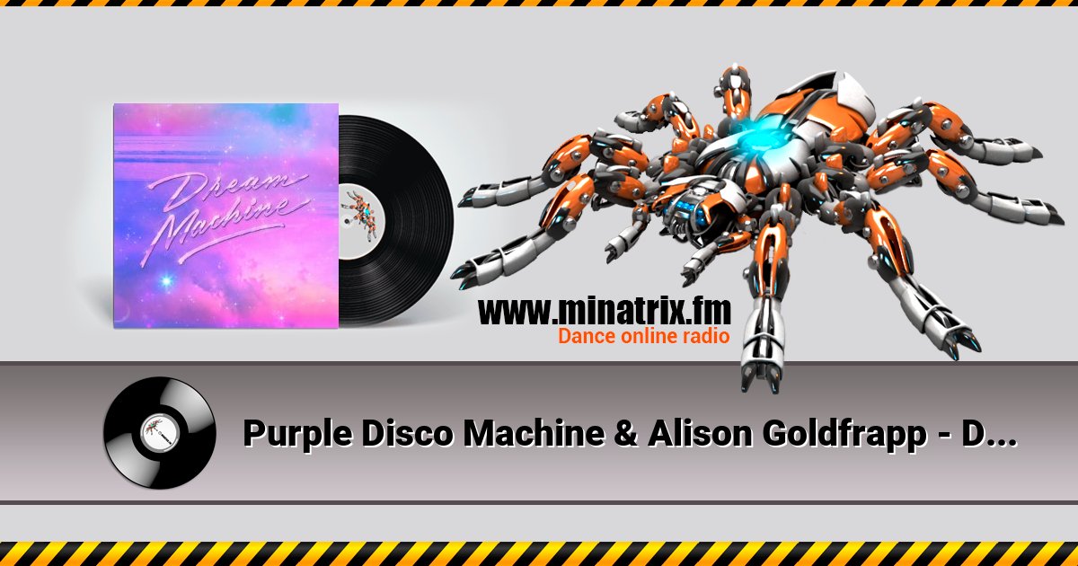 Purple Disco Machine & Alison Goldfrapp - Dream Machine Purple Disco Machine & Alison Goldfrapp - Dream Machine Listen online and download MP3