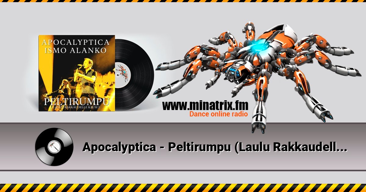 Apocalyptica - Peltirumpu (Laulu Rakkaudelle kausi 2) Apocalyptica - Peltirumpu (Laulu Rakkaudelle kausi 2) Listen online and download MP3