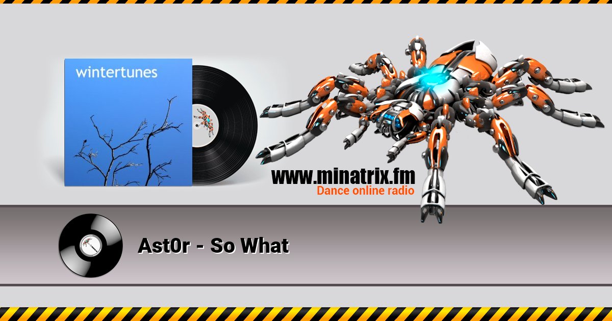 Ast0r - So What Ast0r - So What Listen online and download MP3