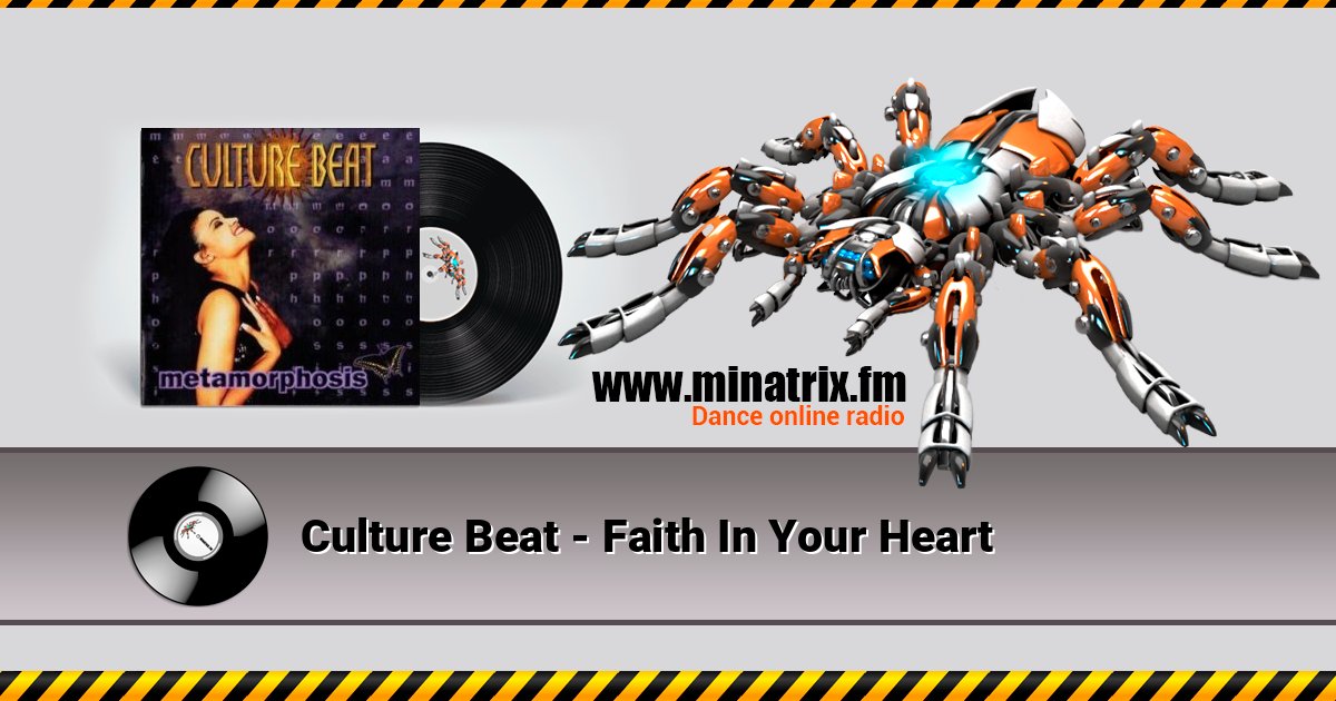 Culture Beat - Faith In Your Heart Слухати онлайн та завантажити MP3