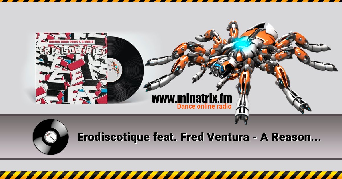 Erodiscotique feat. Fred Ventura - A Reason For Living Listen online and download MP3