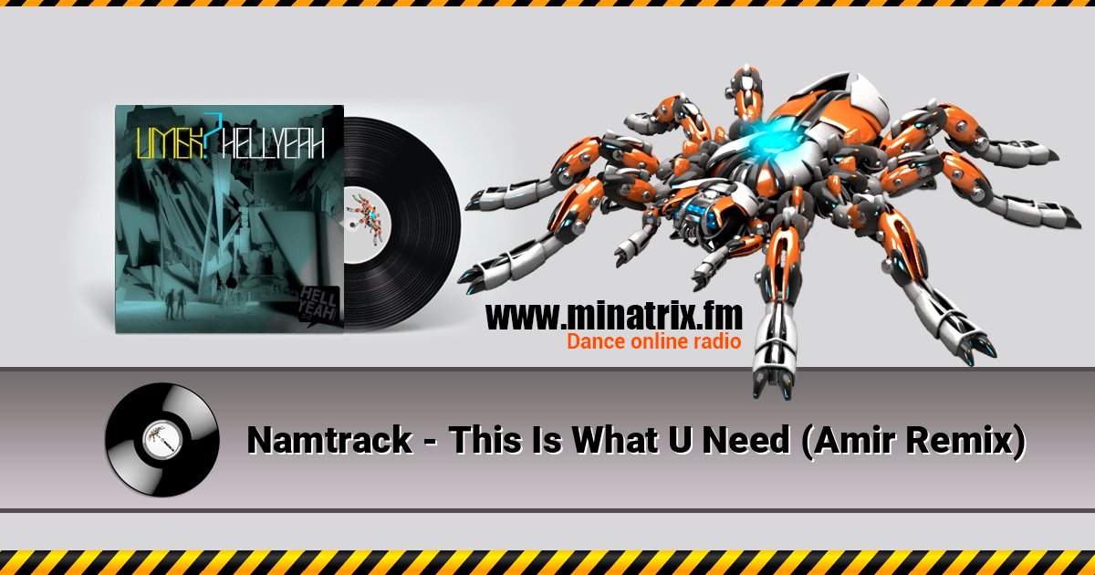 Namtrack - This Is What U Need (Amir Remix) Namtrack - This Is What U Need (Amir Remix) Listen online and download MP3