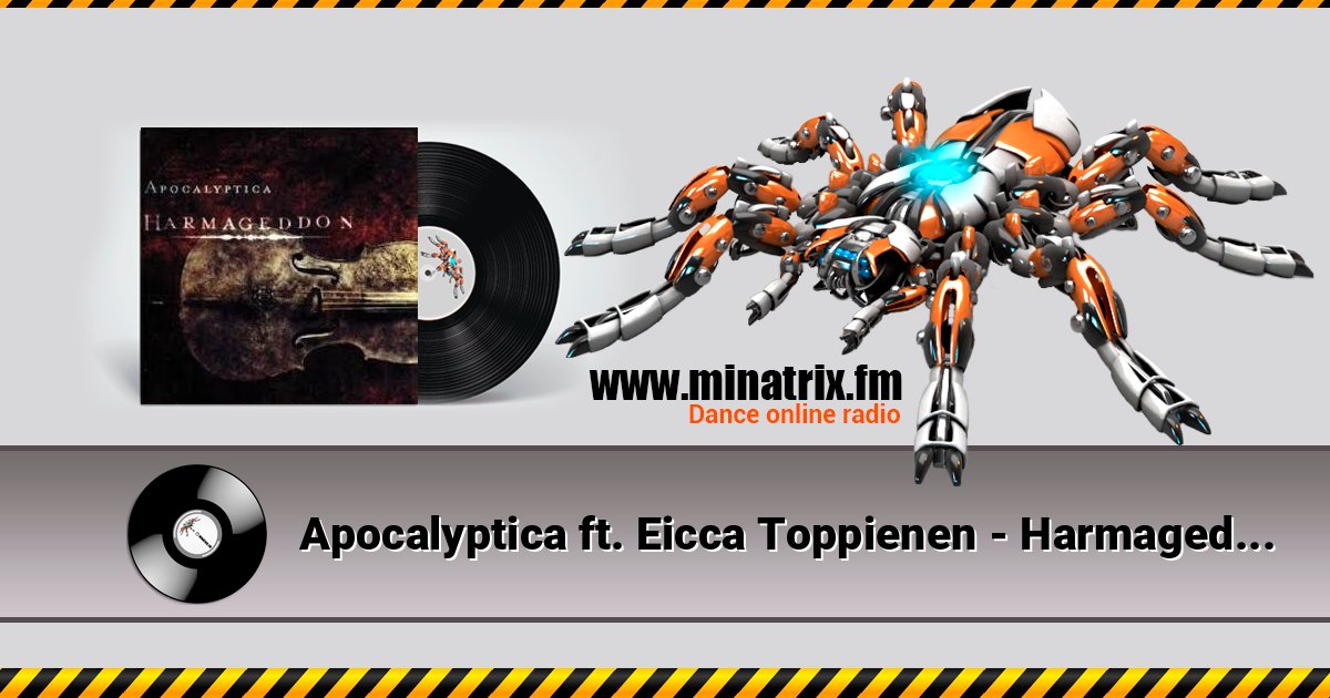 Apocalyptica ft. Eicca Toppienen - Harmageddon Apocalyptica ft. Eicca Toppienen - Harmageddon Listen online and download MP3