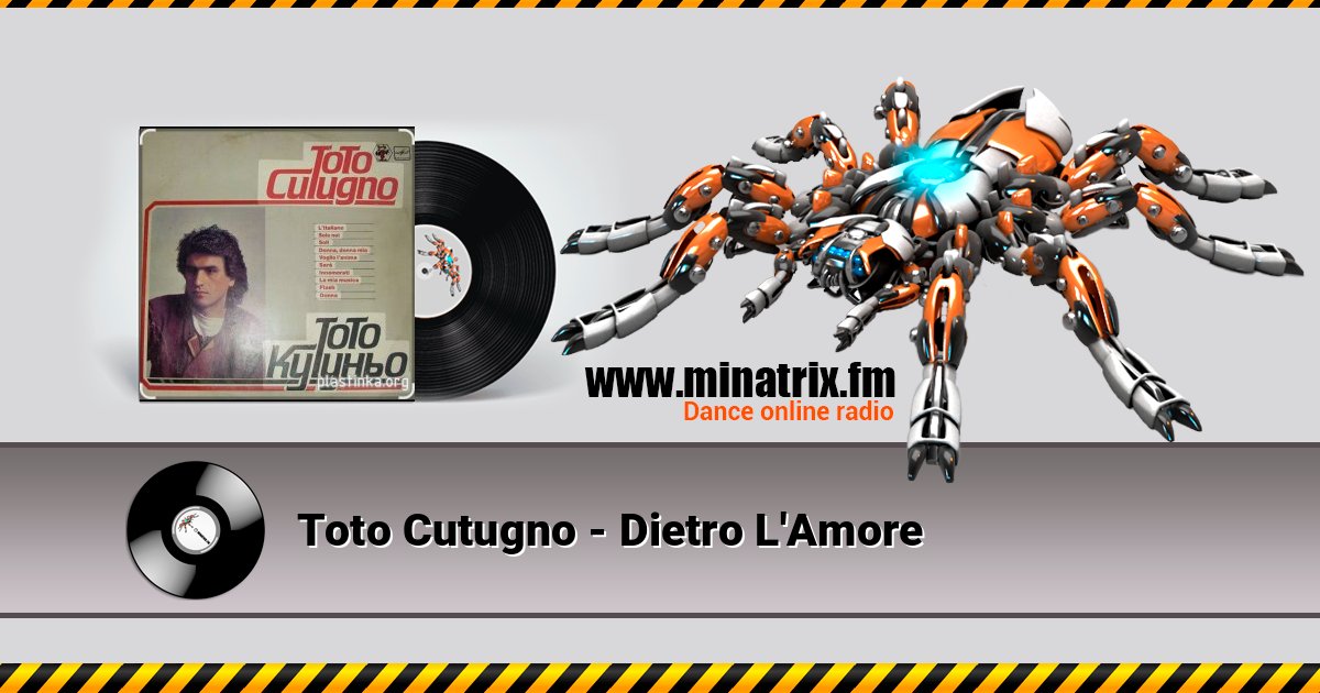 Toto Cutugno - Dietro L'Amore Listen online and download MP3