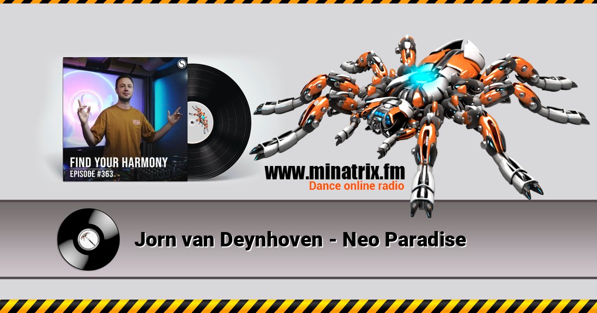 Jorn van Deynhoven - Neo Paradise Listen online and download MP3
