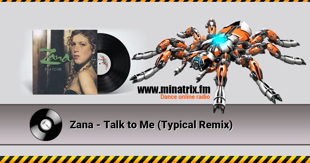 Zana - Talk to Me (Typical Remix) Listen online and download MP3