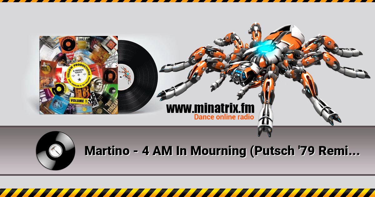 Martino - 4 AM In Mourning (Putsch '79 Remix) Listen online and download MP3