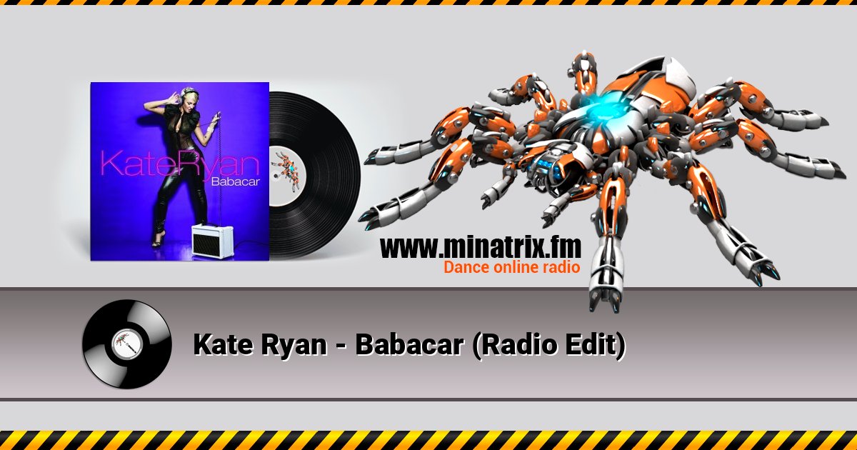 Kate Ryan - Babacar (Radio Edit) Listen online and download MP3