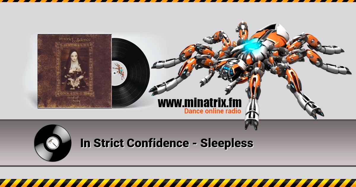 In Strict Confidence - Sleepless Listen online and download MP3