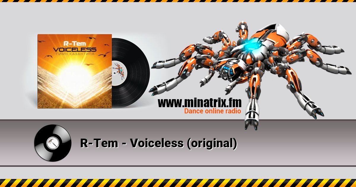 R-Tem - Voiceless (original) Listen online and download MP3