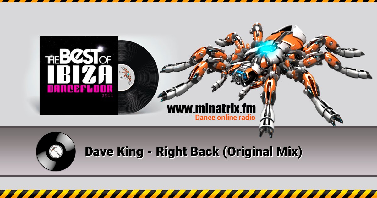 Dave King - Right Back (Original Mix) Listen online and download MP3