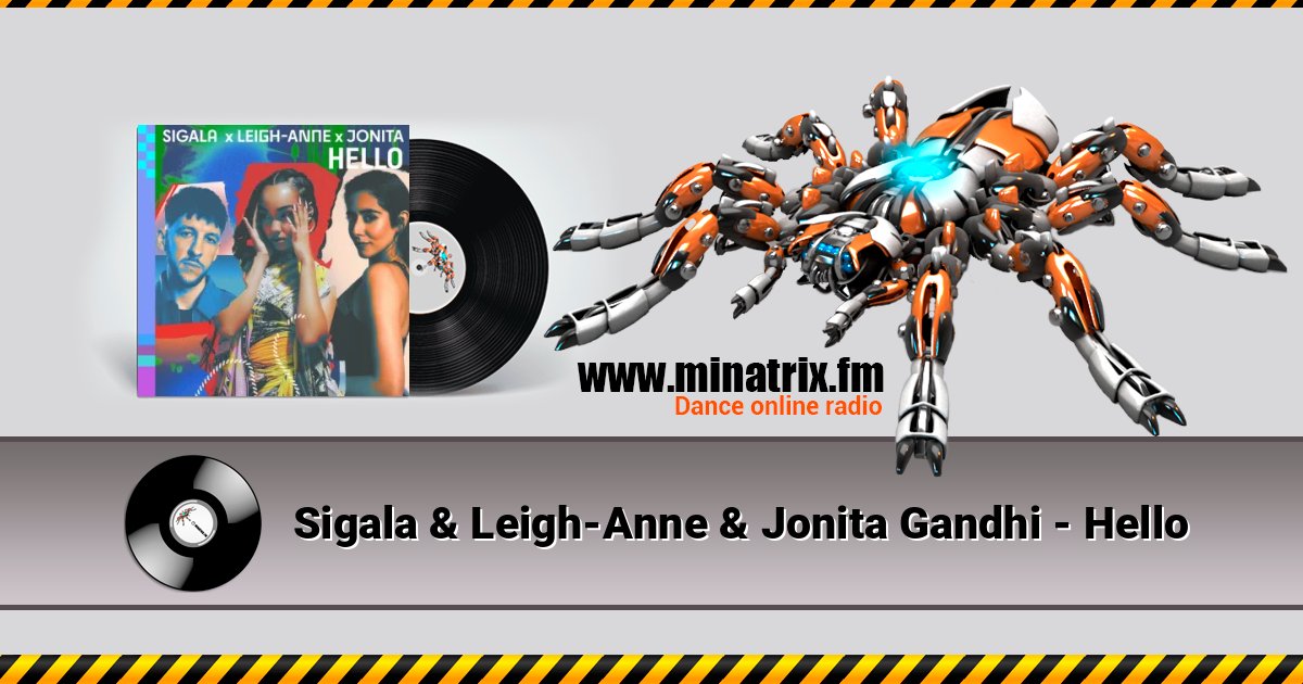 Sigala & Leigh-Anne & Jonita Gandhi - Hello Listen online and download MP3