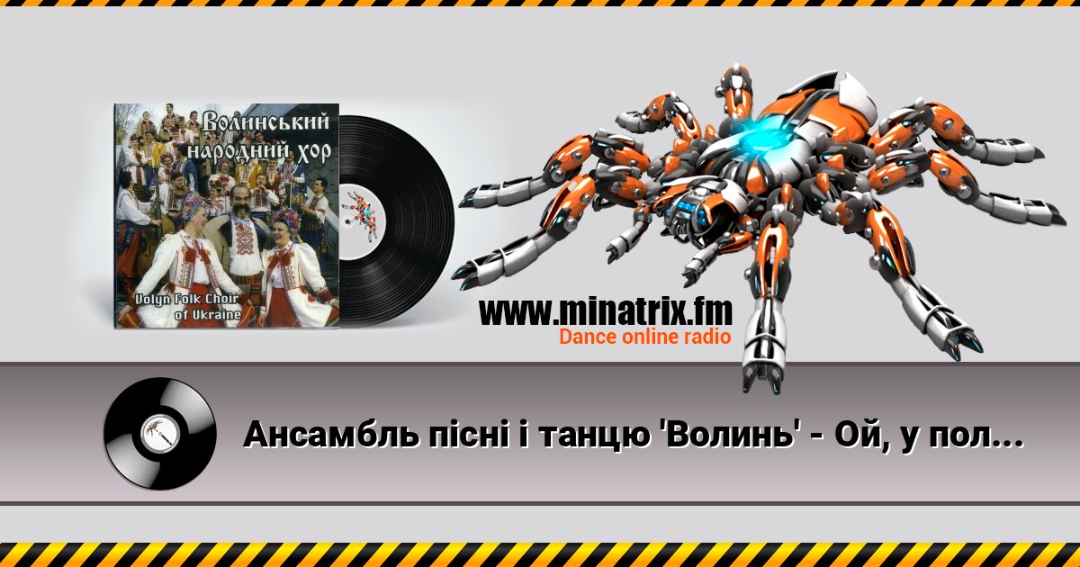 Ансамбль пісні і танцю 'Волинь' - Ой, у полі нивка Listen online and download MP3