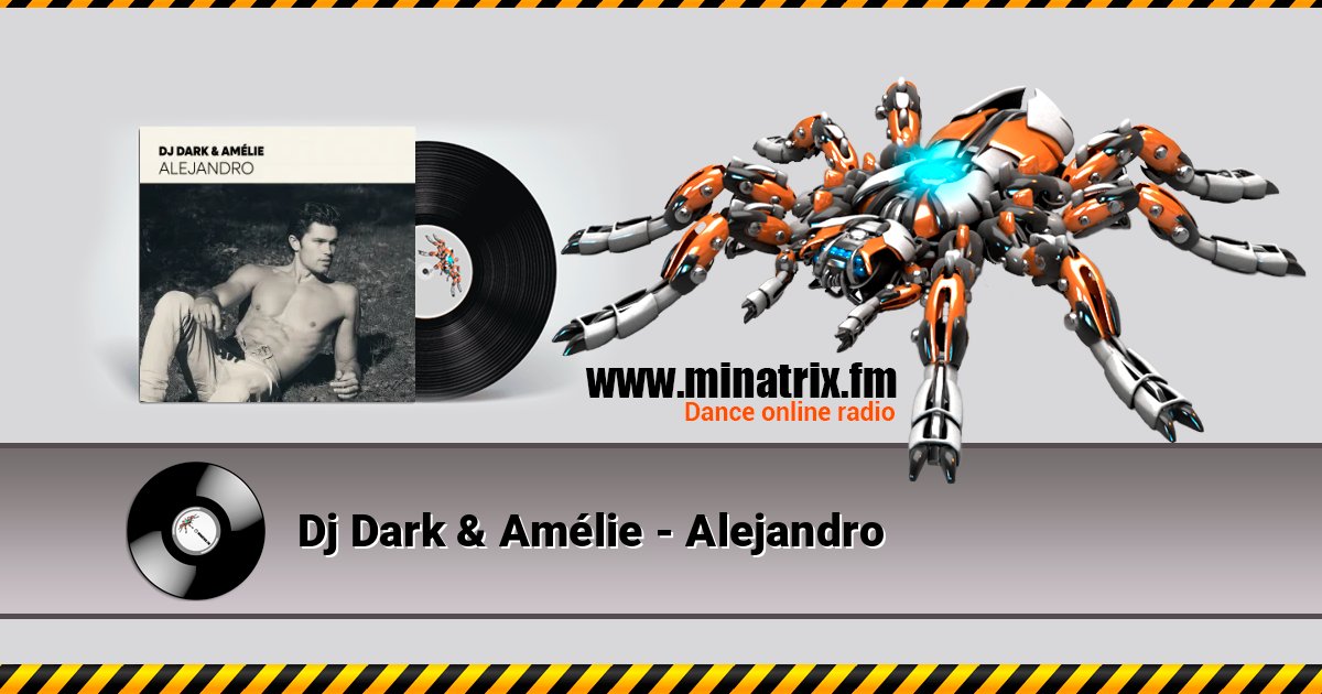 Dj Dark & Amélie - Alejandro Listen online and download MP3