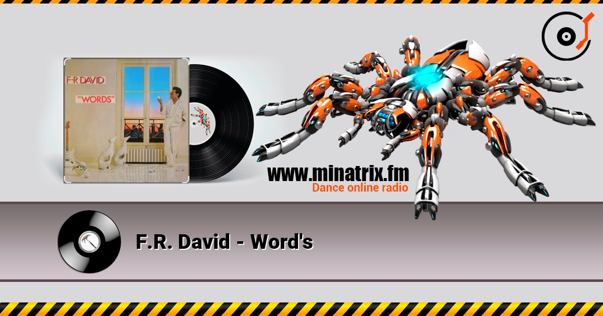 F.R. David - Word's Listen online and download MP3