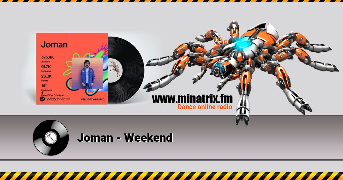 Joman - Weekend Listen online and download MP3
