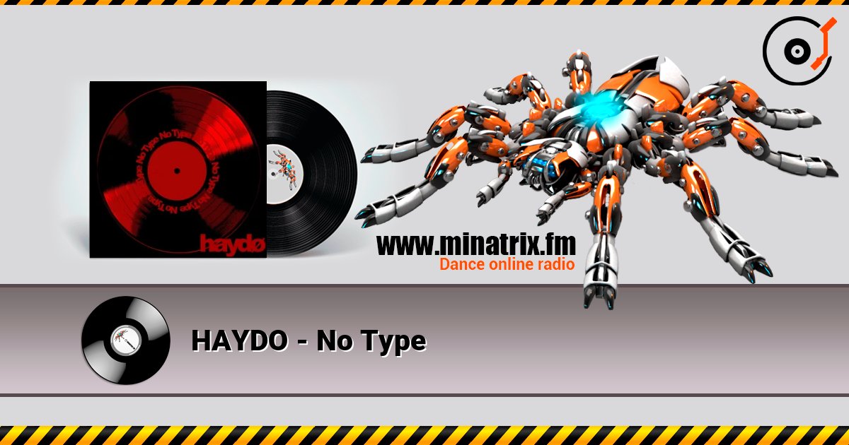 HAYDO - No Type Listen online and download MP3