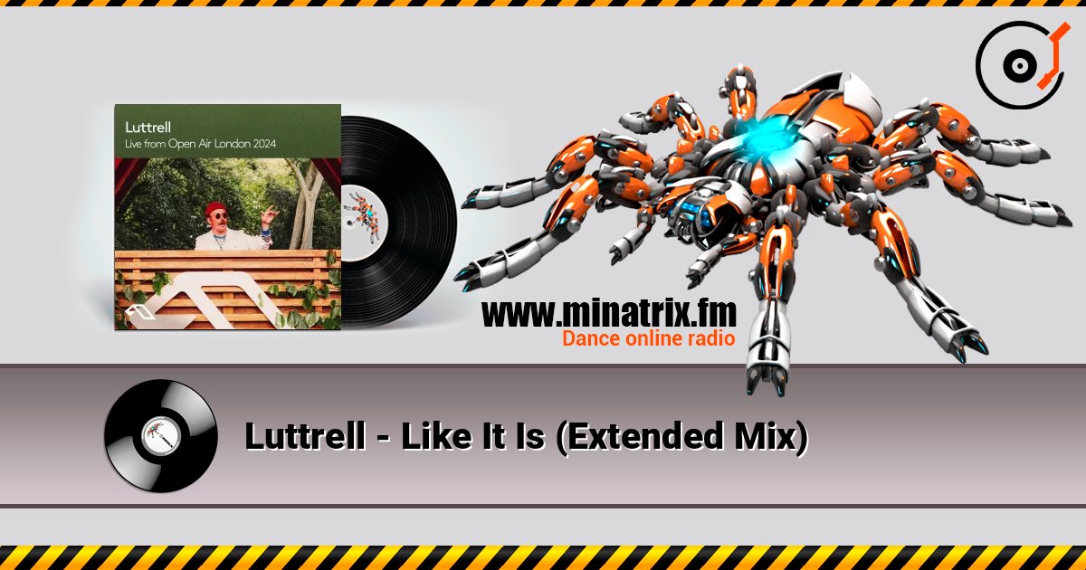 Luttrell - Like It Is (Extended Mix) Слухати онлайн та завантажити MP3