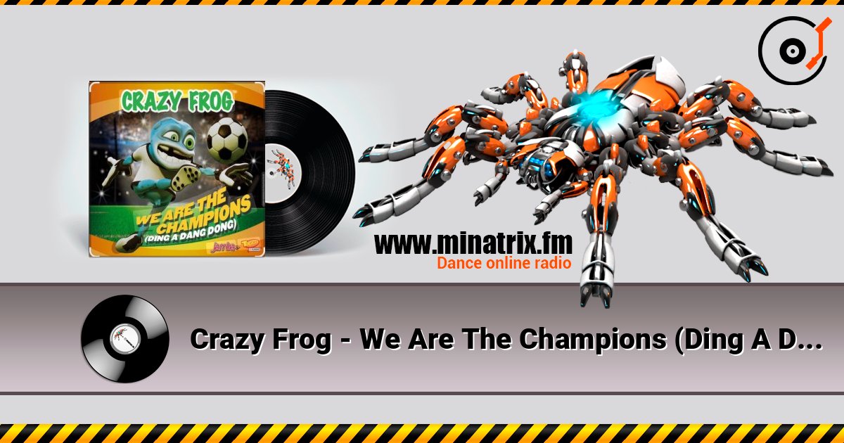 Crazy Frog - We Are The Champions (Ding A Dang Dong) Crazy Frog - We Are The Champions (Ding A Dang Dong) Listen online and download MP3