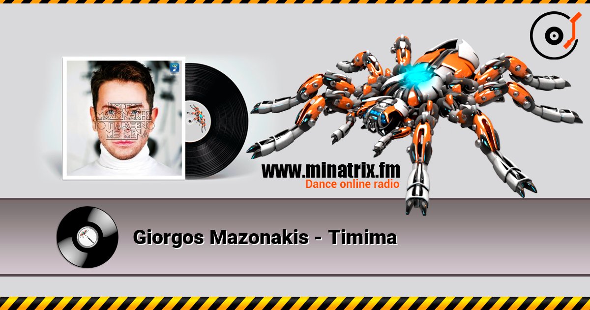 Giorgos Mazonakis - Timima Listen online and download MP3