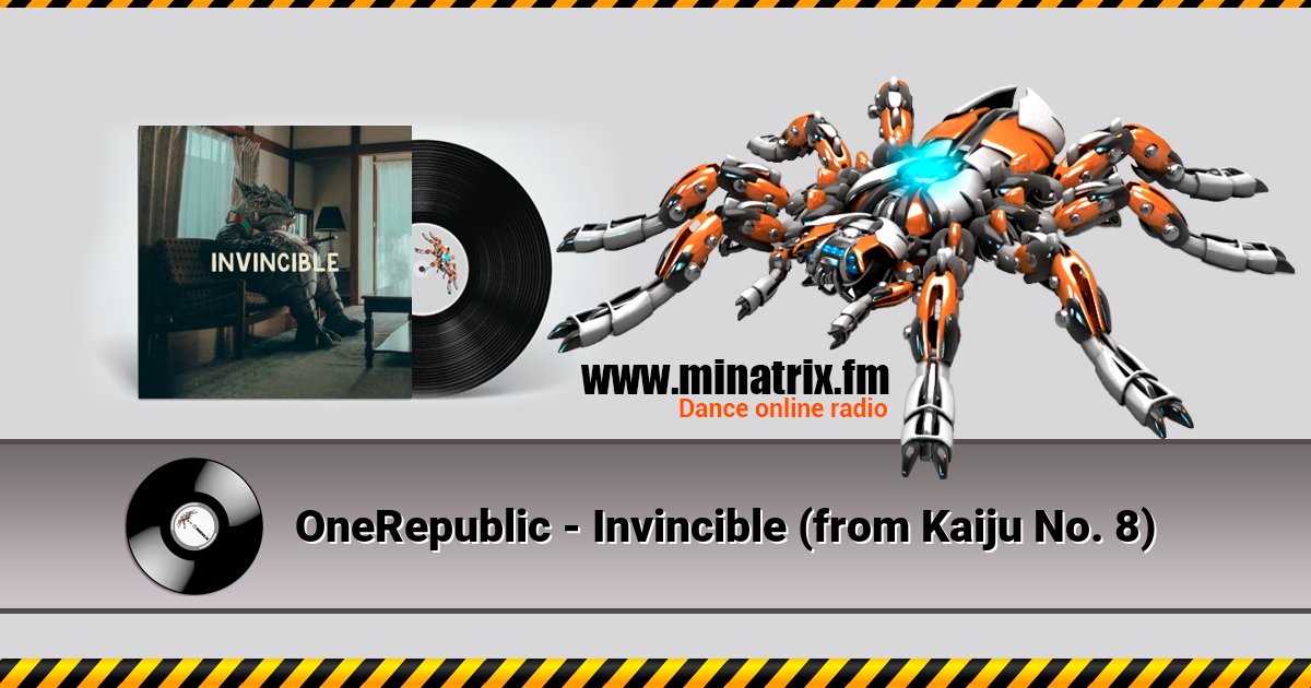 OneRepublic - Invincible (from Kaiju No. 8) Listen online and download MP3