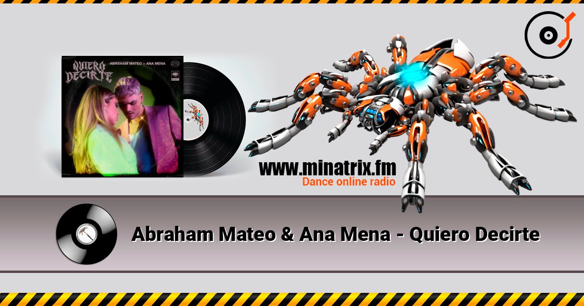 Abraham Mateo & Ana Mena - Quiero Decirte Listen online and download MP3