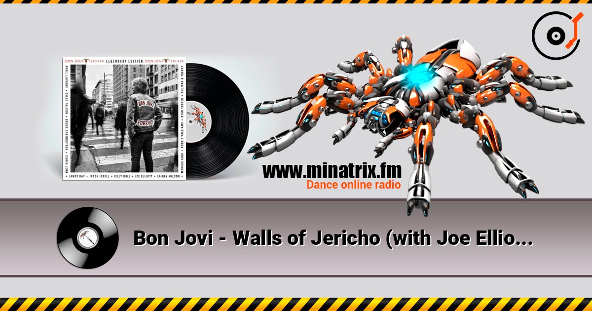 Bon Jovi - Walls of Jericho (with Joe Elliott) Bon Jovi - Walls of Jericho (with Joe Elliott) Listen online and download MP3