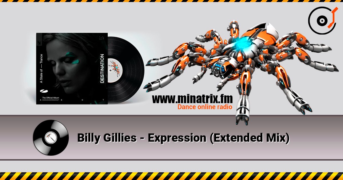 Billy Gillies - Expression (Extended Mix) Слухати онлайн та завантажити MP3