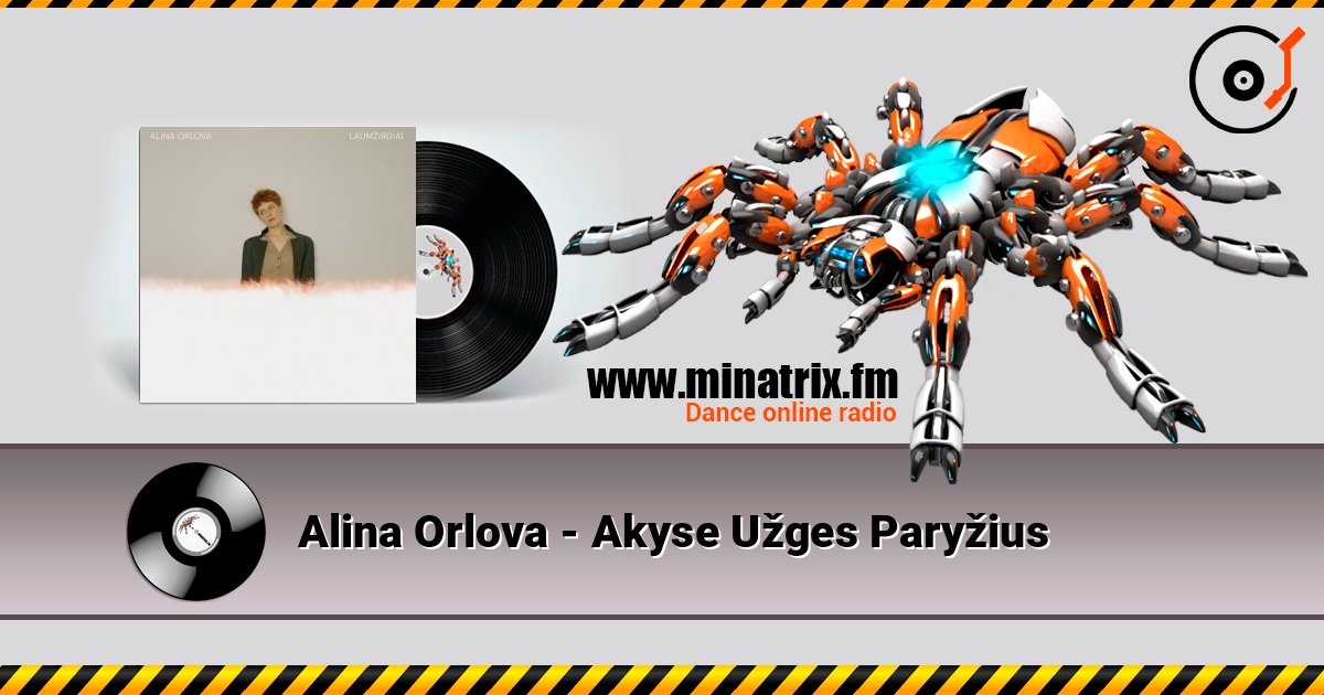 Alina Orlova - Akyse Užges Paryžius Listen online and download MP3