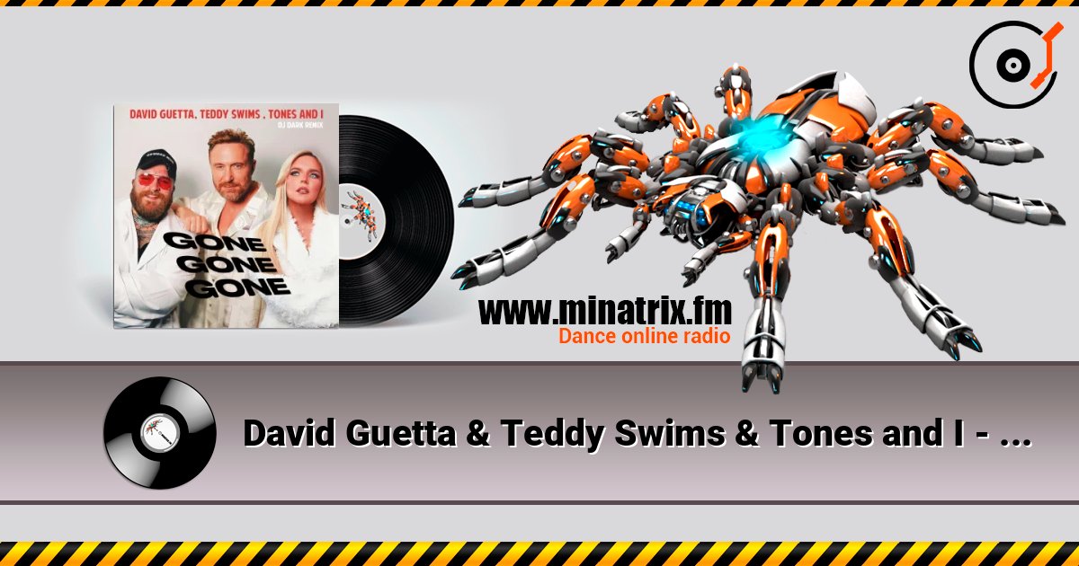 David Guetta & Teddy Swims & Tones and I - Gone Gone Gone (Dj Dark Remix) David Guetta & Teddy Swims & Tones and I - Gone Gone Gone (Dj Dark Remix) Listen online and download MP3