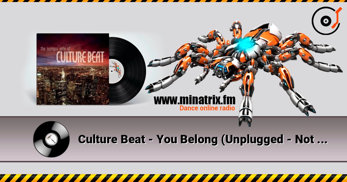 Culture Beat - You Belong (Unplugged - Not Normal Mix) Слухати онлайн та завантажити MP3