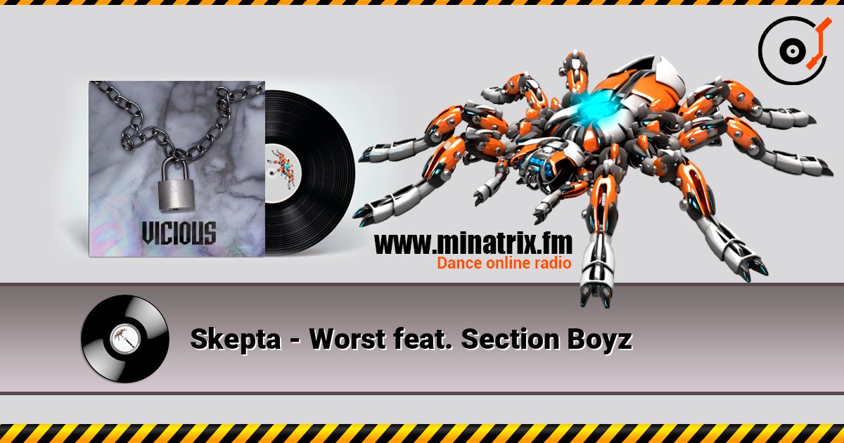 Skepta - Worst feat. Section Boyz Слухати онлайн та завантажити MP3