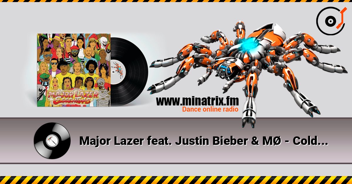 Major Lazer feat. Justin Bieber & MØ - Cold Water Слухати онлайн та завантажити MP3