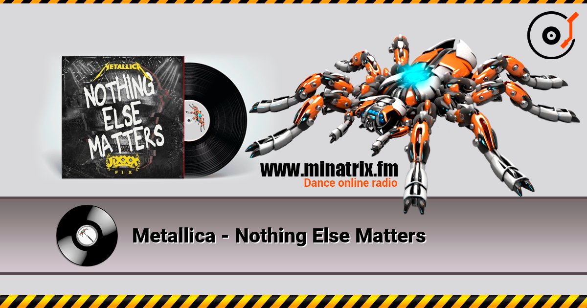 Metallica - Nothing Else Matters Слухати онлайн та завантажити MP3
