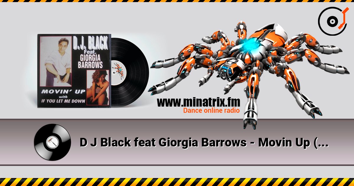 D J Black feat Giorgia Barrows - Movin Up (DJ Euroman Power Eurodance) Слухати онлайн та завантажити MP3