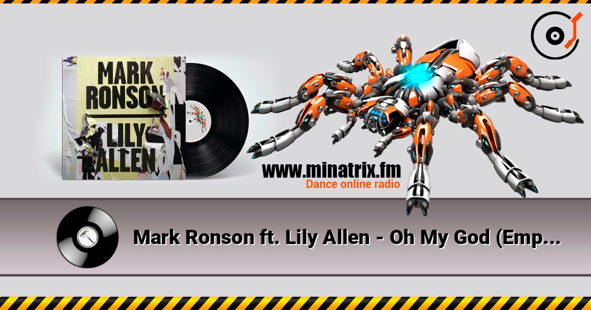 Mark Ronson ft. Lily Allen - Oh My God (Emperor Machine Alternate Vocal Mix) Слухати онлайн та завантажити MP3