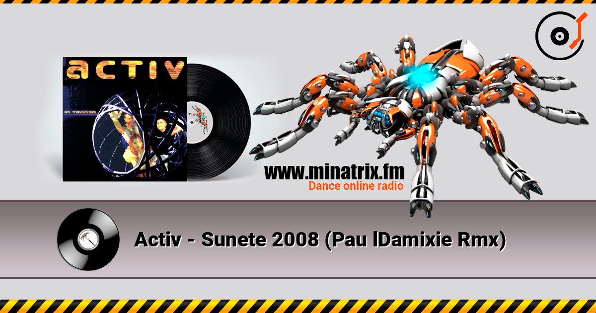 Activ - Sunete 2008 (Pau lDamixie Rmx) Слухати онлайн та завантажити MP3