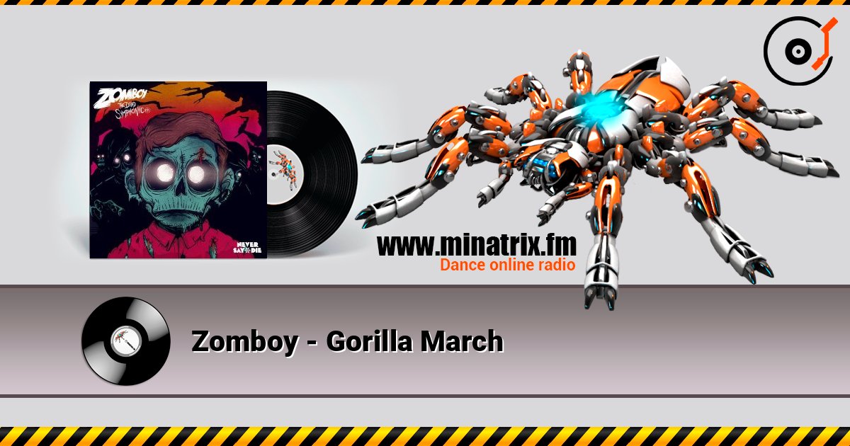 Zomboy - Gorilla March Слухати онлайн та завантажити MP3