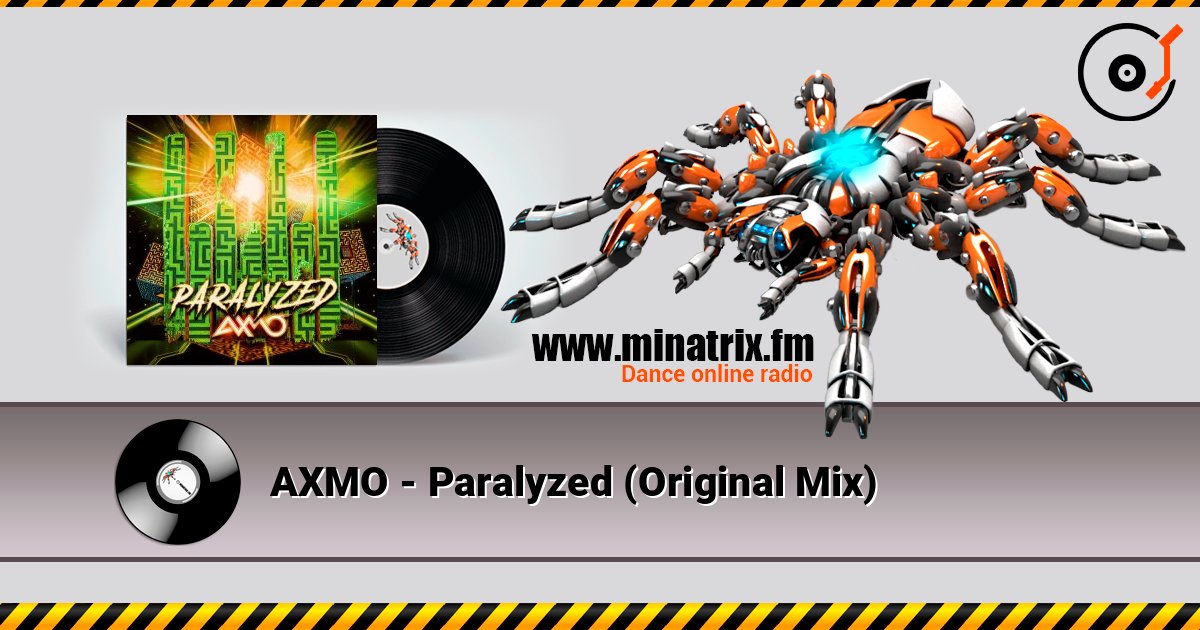 AXMO - Paralyzed (Original Mix) Слухати онлайн та завантажити MP3