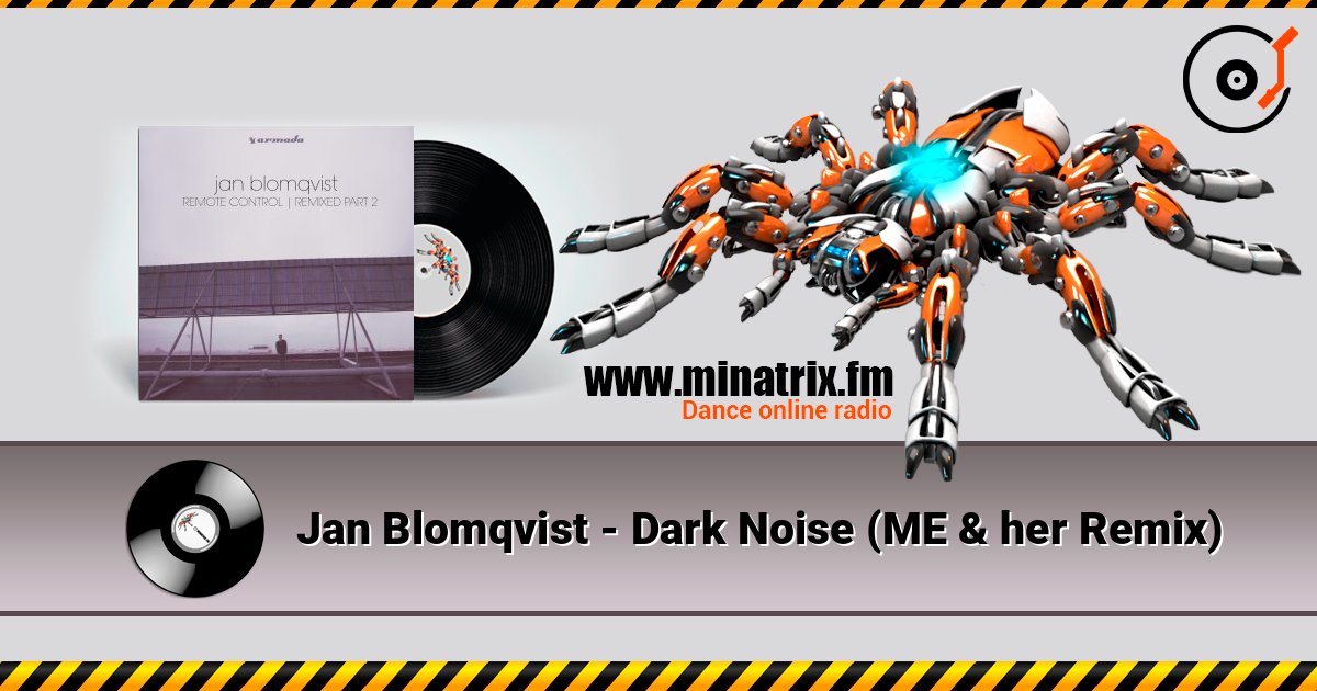 Jan Blomqvist - Dark Noise (ME & her Remix) Слухати онлайн та завантажити MP3