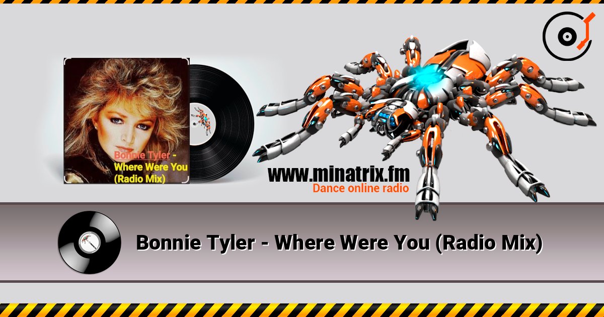Bonnie Tyler - Where Were You (Radio Mix) Слухати онлайн та завантажити MP3